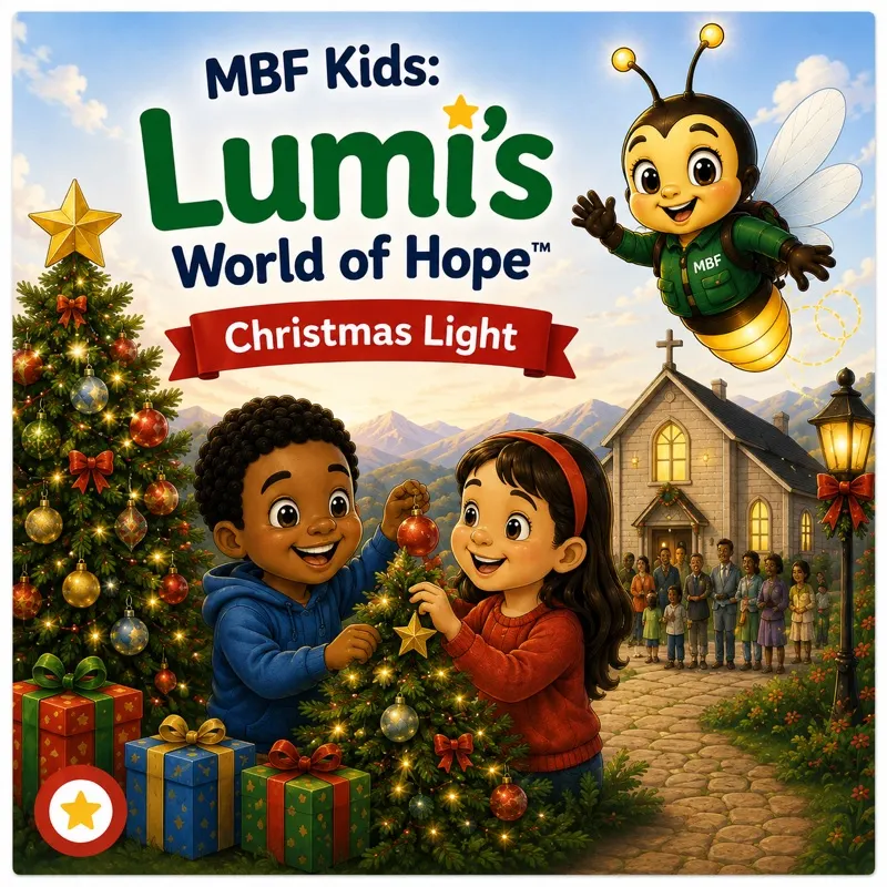 Christmas Light: The Greatest Gift — MBF Kids: Lumi's World of Hope cover